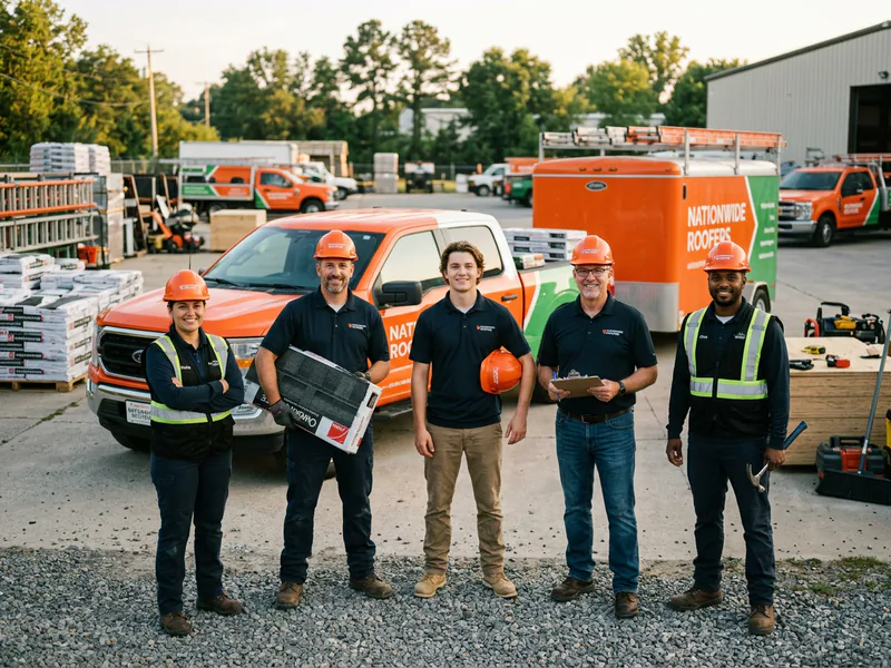 Natiowide Roofers - roof installation in Albemarle near me